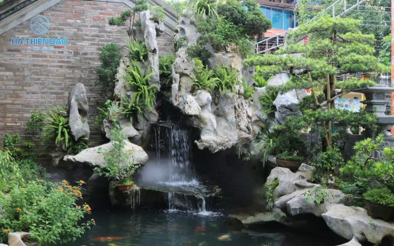 ĐÁ SAN HÔ 5 Tiểu cảnh sân vườn đá san hô
